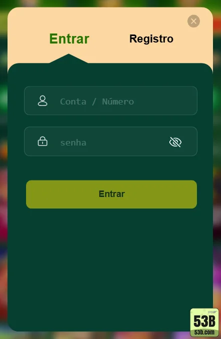 53b - login premium - Entrar na Conta